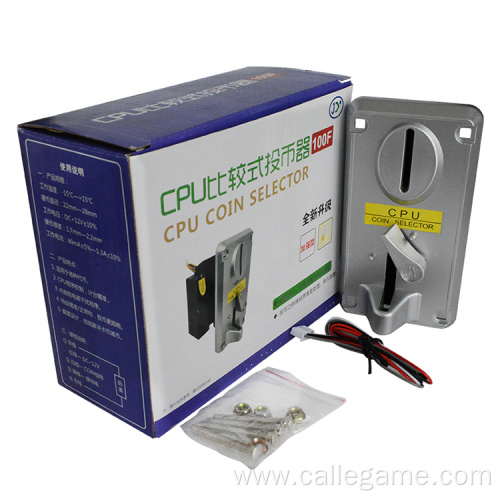 CPU Electronic Coin Selector For Game Machine